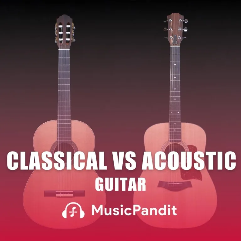 Classical Vs. Acoustic Guitar