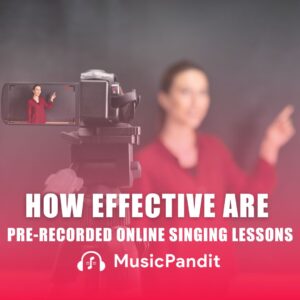 How Effective are Pre-Recorded Online Singing Lessons?