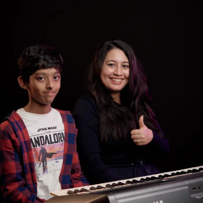Music Pandit School Pallavi and Vivaan Western Vocals