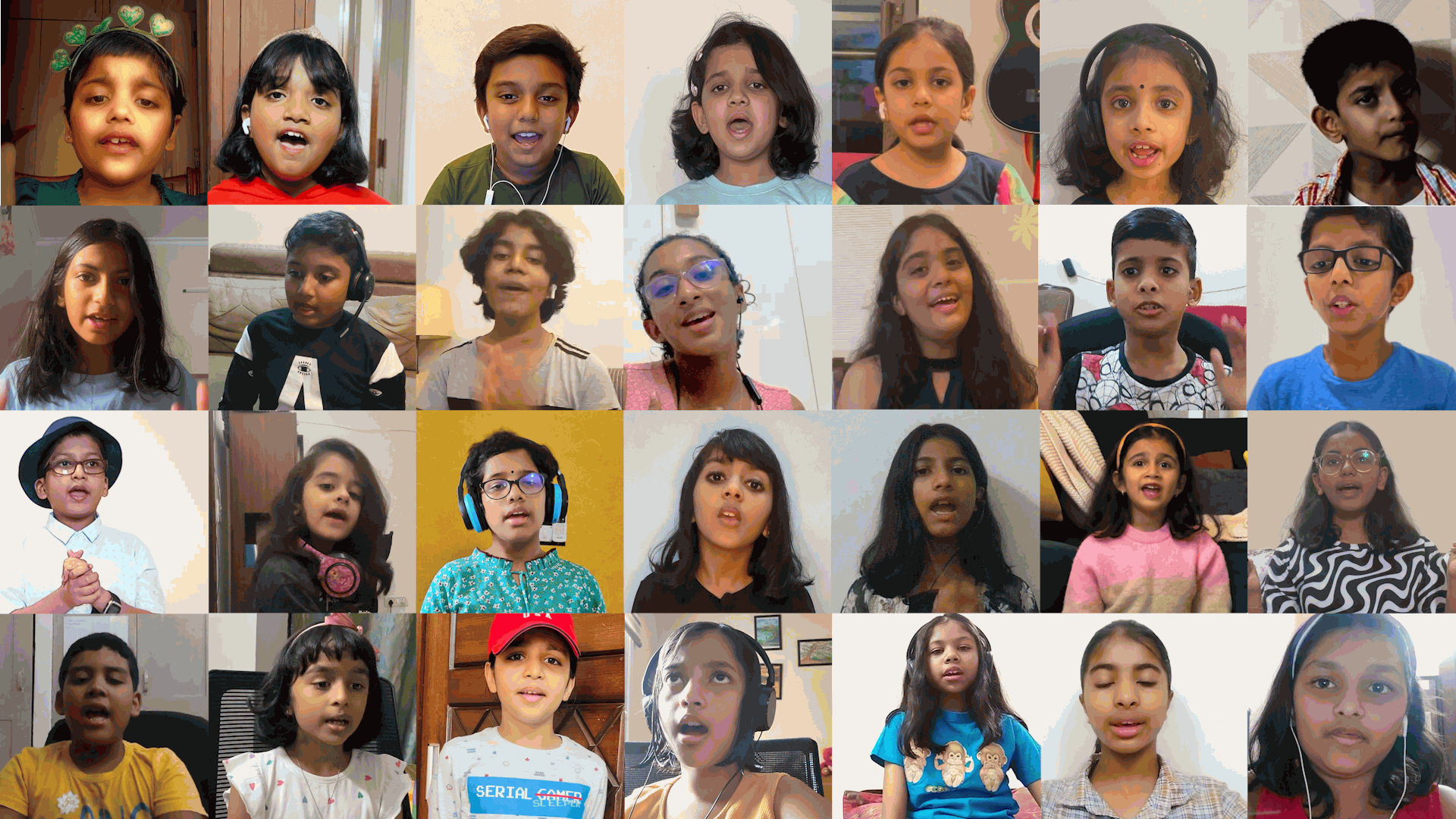 Music Pandit School Choir Students