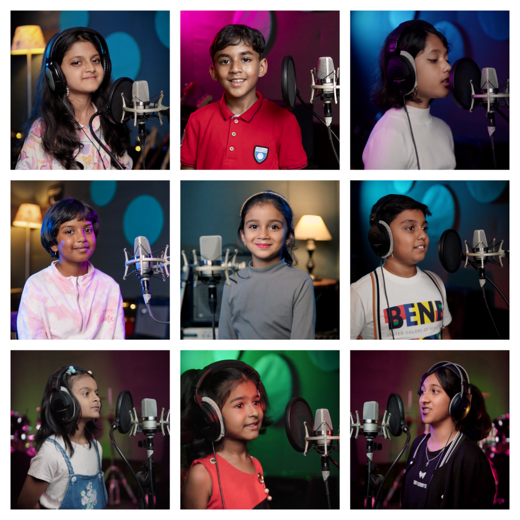 Music Pandit Western Vocal Students Collage