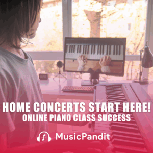 Home Concerts with online piano classes