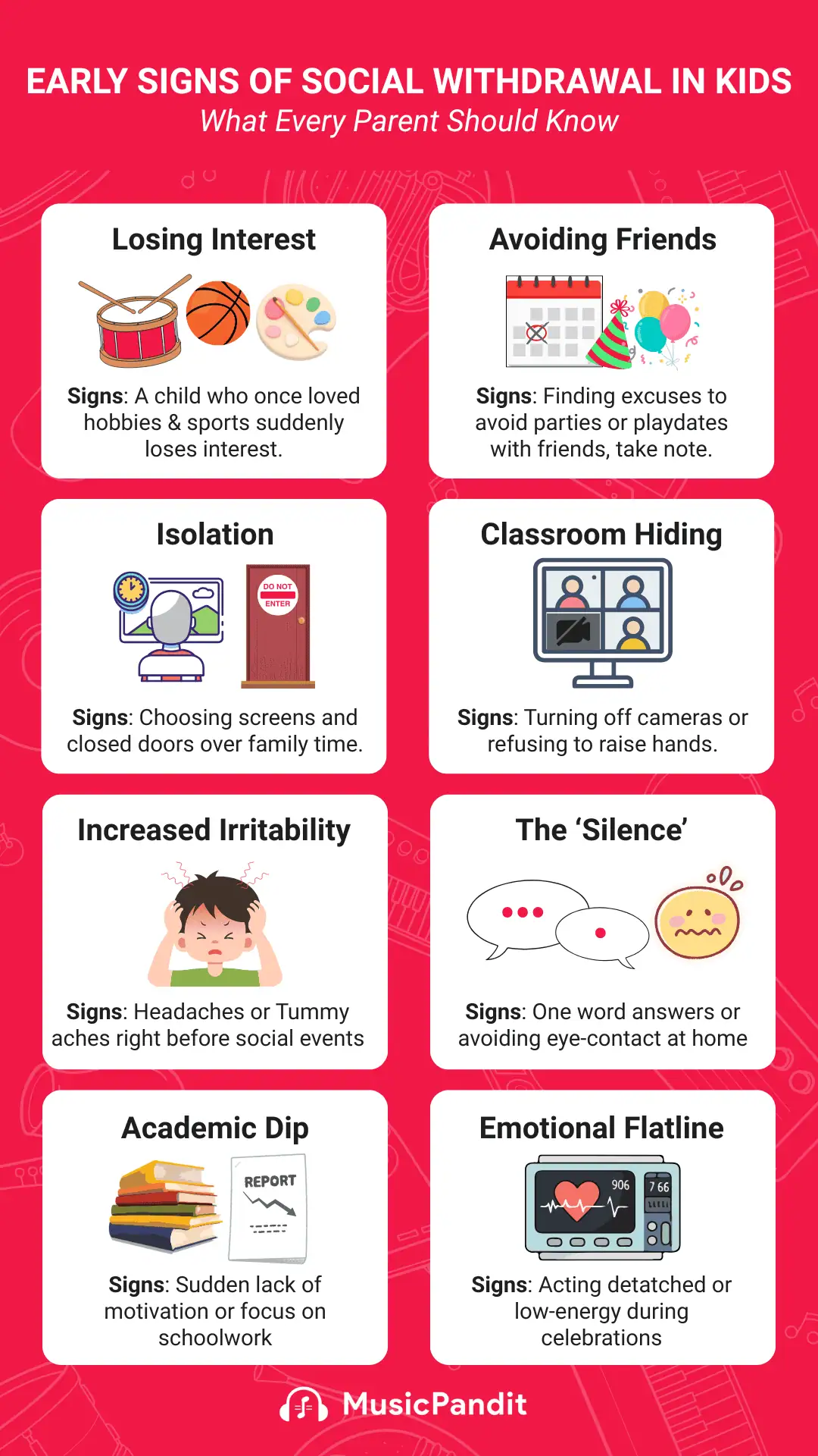 Early Signs of Social Withdrawal in Kids